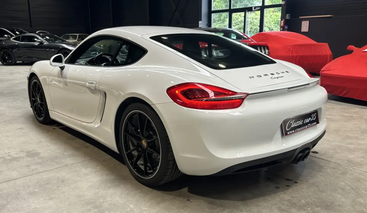 Porsche Cayman Type 981  2.7 275 ch BVM blanc